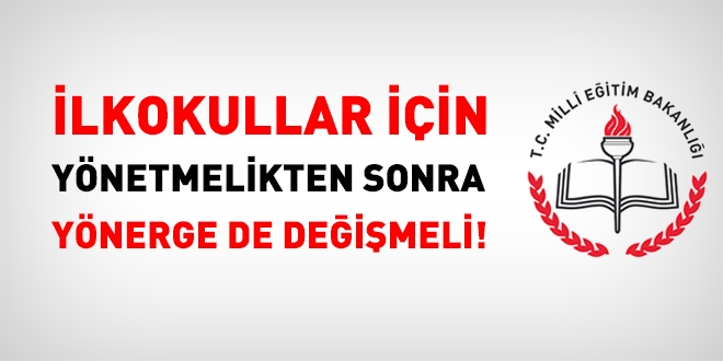 Destekleme ve Yetiştirme Kursları Yönergesinde, ilkokullar için değişiklik yapılmalı