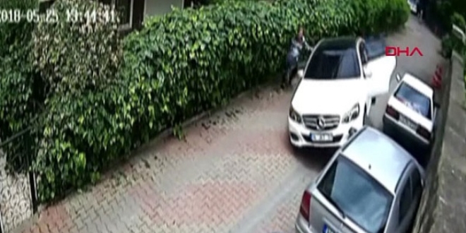 Çeteyi tek başına böyle durdurdu