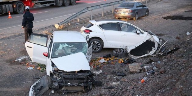 Krkkale'de trafik kazalar: 8 yaral