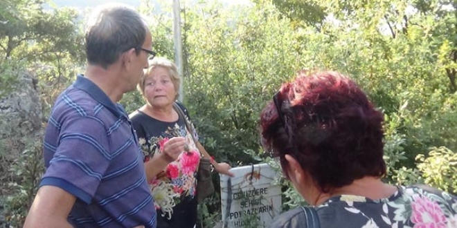 Şehit dedelerinin mezarını 96 yıl sonra buldular