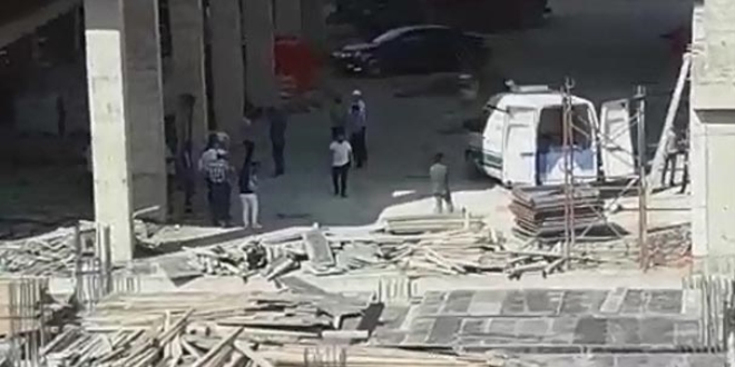 6 gün önce çalışmaya başladığı inşaattan düşüp öldü