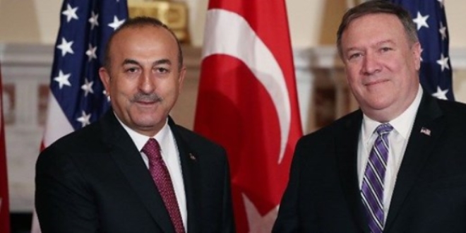 D��i�leri Bakan� �avu�o�lu, Pompeo'yla g�r��t�