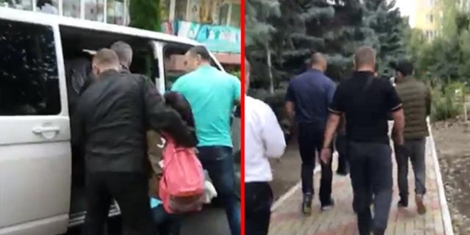 Moldova'da 6 FETÖ'cü böyle paketlendi