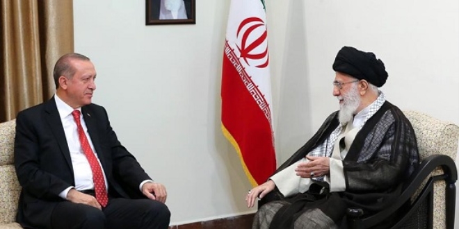 Cumhurbakan Erdoan, Hamaney ile grt
