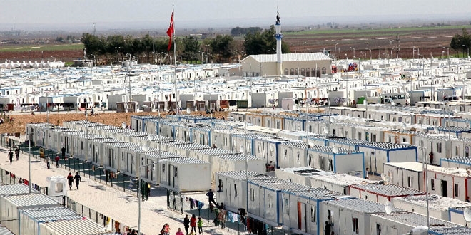 Adyaman'daki adr kentten ayrlan Suriyeliler Kilis'e ulat