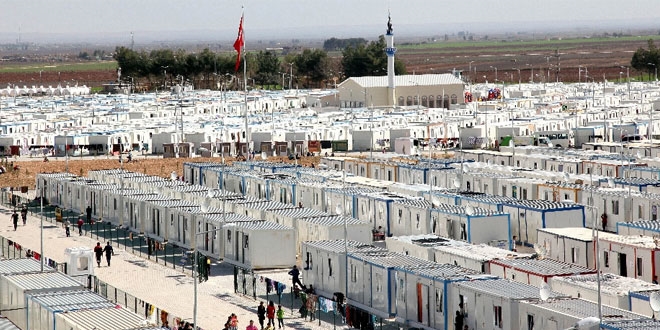 Adıyaman'daki çadır kentten ayrılan Suriyeliler Kilis'e ulaştı