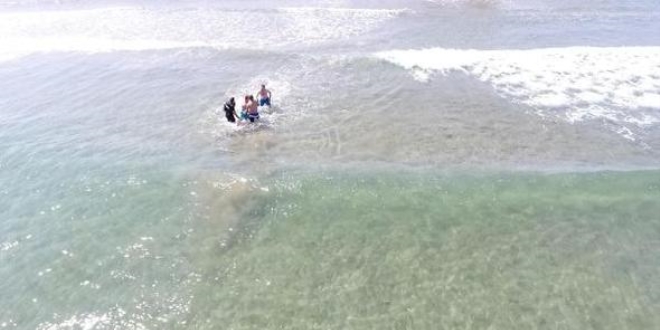 Bo�ulma tehlikesi ge�iren lise ��rencisi kurtar�ld�