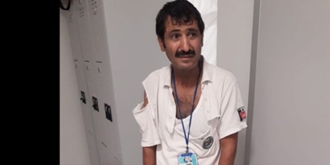 Ambulans şoförüne yol verme dayağı
