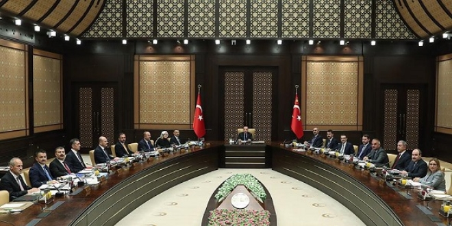 Cumhurbaşkanlığı Kabinesi toplandı
