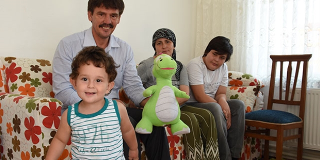1,5 yaşındaki Aras az kalsın ölüyordü!