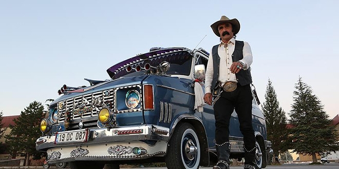 '�orum'un kovboyu'nun hayali Teksas'� g�rmek