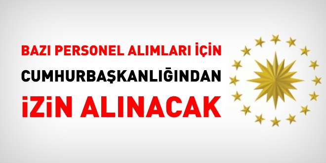 İstisnai kadro ve bakan müşaviri kadrolarına yapılacak atamalar için Genelge