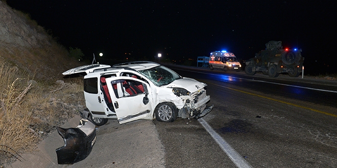 Tunceli'de trafik kazas: 7 yaral