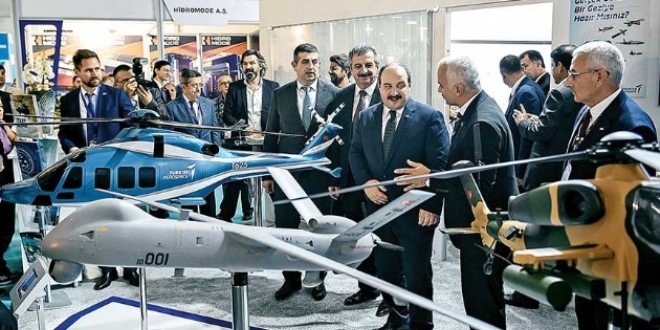 Savunmanın devleri 'SAHA'ya güçlü çıktı