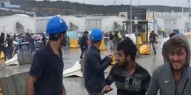 3. havalimanında işçi eylemi