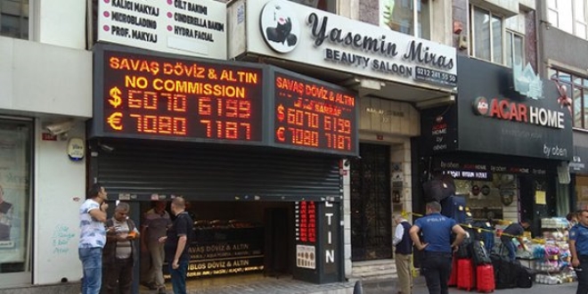 Şişli'de silahlı döviz ve altın bürosu soygunu