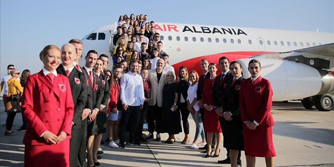 Air Albania ilk uuunu stanbul'a gerekletirdi