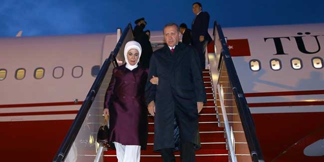 Cumhurbaşkanı Erdoğan, yurda döndü