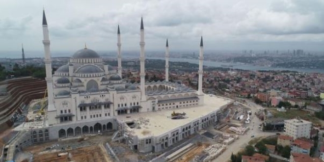 İşte Çamlıca Camisi'nde son gelinen durum