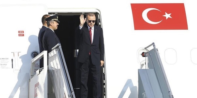 Cumhurbaşkanı Erdoğan Soçi'ye gitti