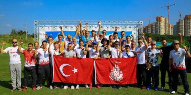 İstanbul İtfaiyesi 24 altın madalya kazandı