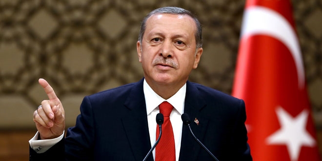 Cumhurbakan Erdoan'dan 30 ABD'li i adamyla toplant