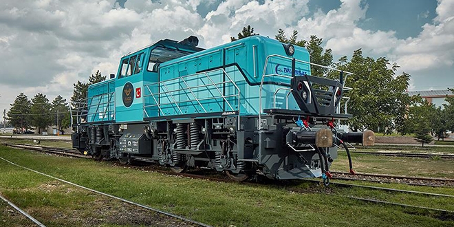 Milli hibrit lokomotif Almanya'da grcye kt