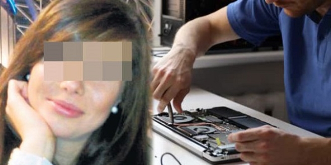 Tamirciye bilgisayarını verdi... Gelen telefon şoke etti