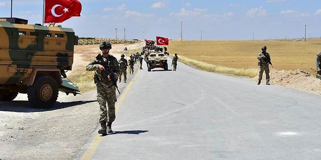 TSK'dan Münbiç hattında 49'uncu devriye faaliyeti