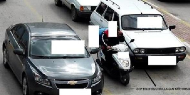 Çorum'da sürücüye 'kiki challenge' cezası