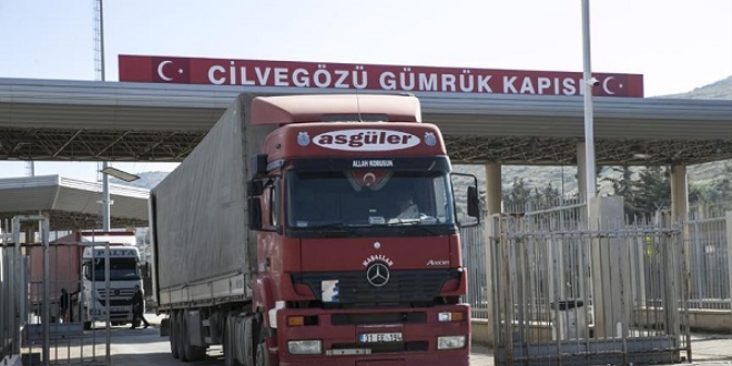 Cilvegözü'nden 70 bin tır geçti