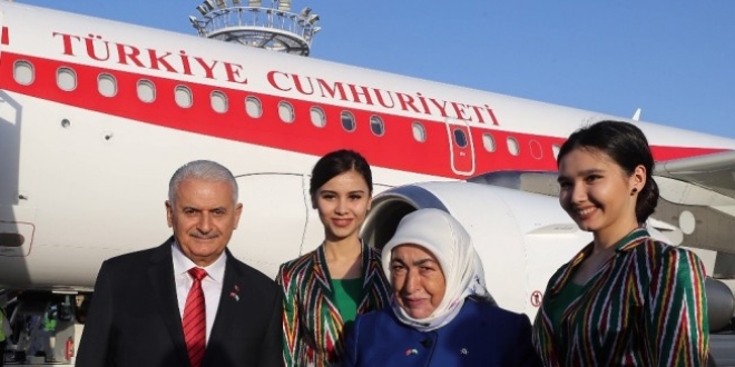 TBMM Ba�kan� Y�ld�r�m, �zbekistan'da