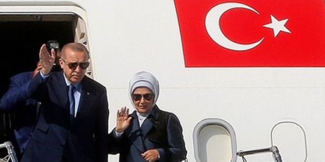 Cumhurba�kan� Erdo�an ABD'ye geldi