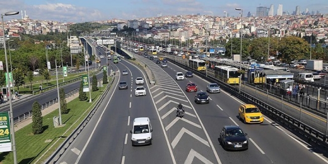 'İstanbul'da trafik yoğunluğu yüzde 17 azaldı'