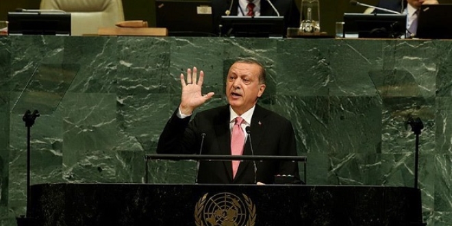 Cumhurbakan Erdoan BM Genel Kurulu'na hitap edecek