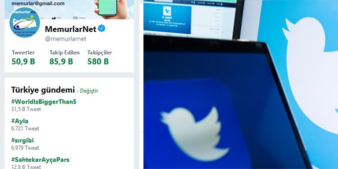 Erdoğan'ın hashtagi Twitter'da 'TT' oldu