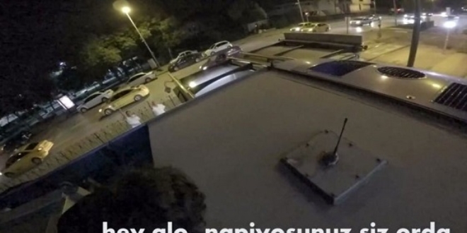 Metrobüs sörfçülerinin tehlikeli şovu bu kez yarım kaldı