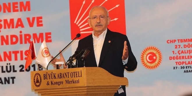 Kılıçdaroğlu: Türkiye'de hukukun olmasını istiyoruz