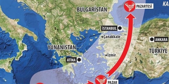 Kırmızı alarm: Zorba geliyor