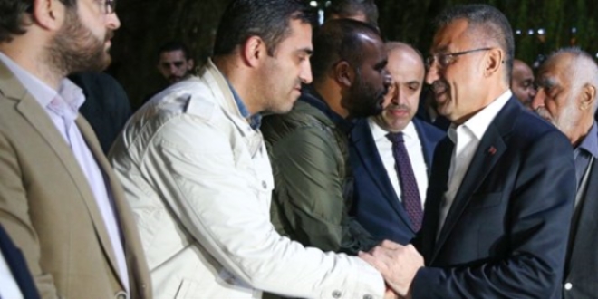 Fuat Oktay'ın annesi için cenaze töreni