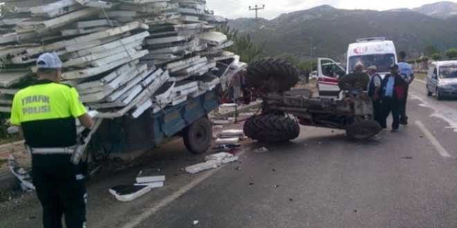 Isparta'da trafik kazas: 7 yaral