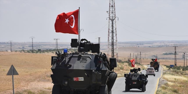 TSK'dan Münbiç hattında 53'üncü devriye faaliyeti