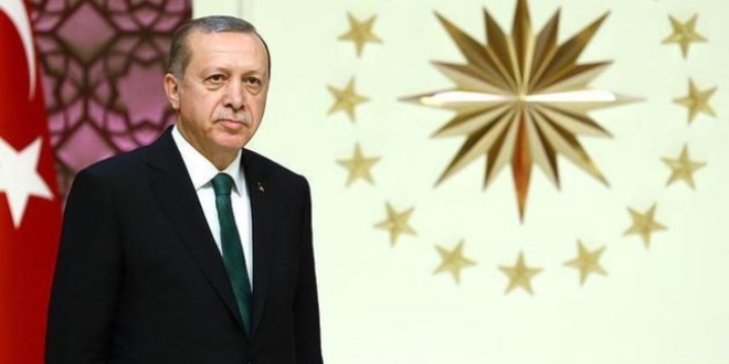 Erdoğan'dan şehit ailelerine taziye telgrafı
