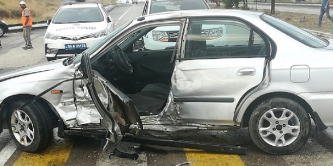 Ankara'da kaza: 1 ölü, 1 yaralı