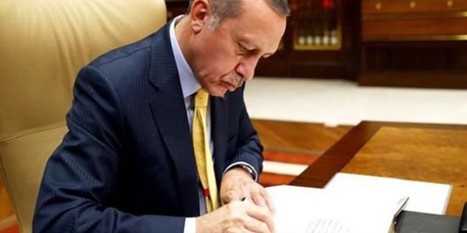 Erdoğan 3 Üniversiteye rektör atadı