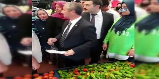 Başkan, bizzat denetledi: Ya fiyatı düşür ya tezgahı kapat