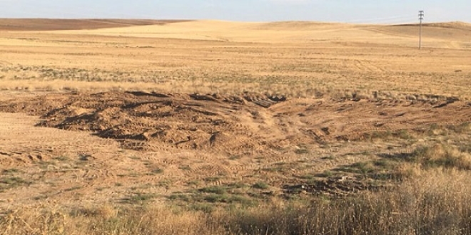 Konya'da topraa gml 50 kilo patlayc bulundu