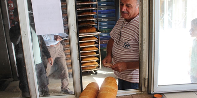 Hakkari'de de ekmek 1 lira 25 kuruş