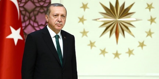 Cumhurbaşkanı Erdoğan'dan HÜDA PAR'a telgraf