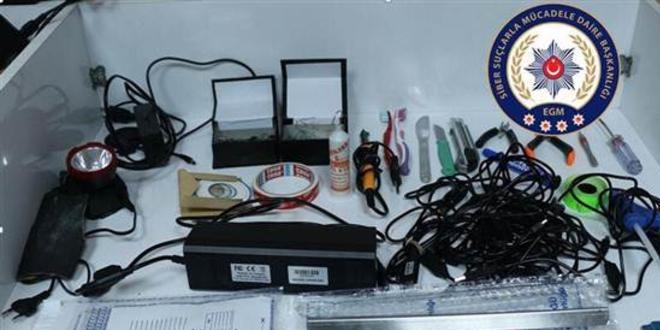 Kart kopyalama aparatı ile yakalanan kişi tutuklandı